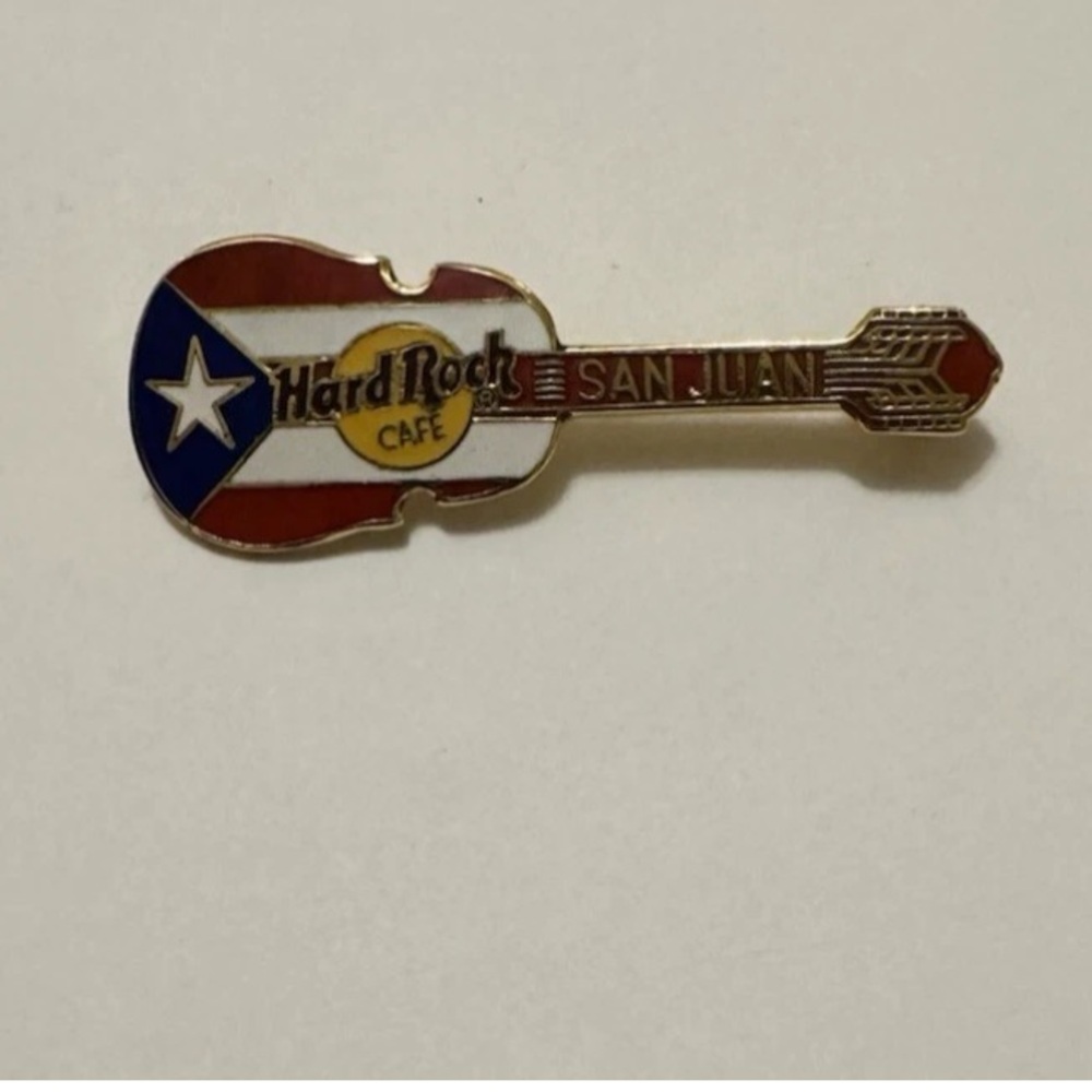 Hard Rock Cafe San Juan Flag Pin